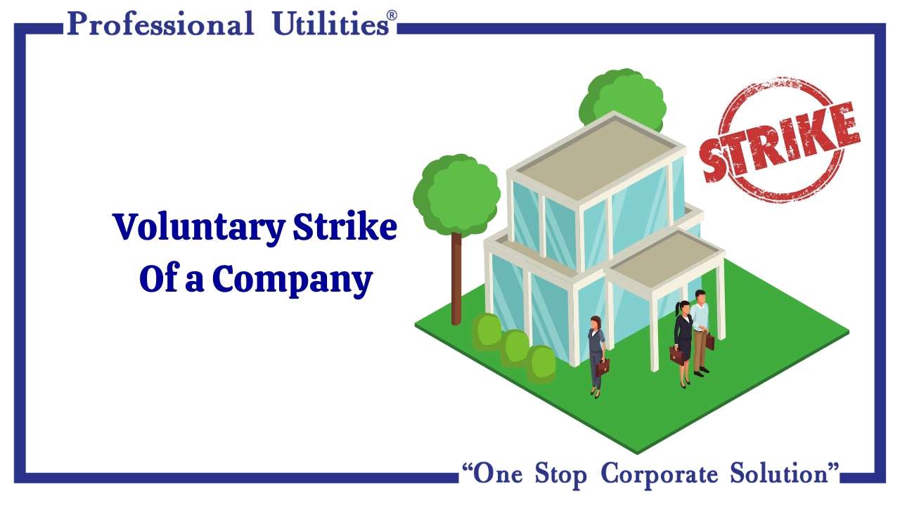 voluntary strike of a company